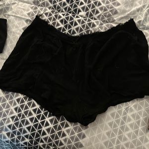Boho black cotton shorts ❤️